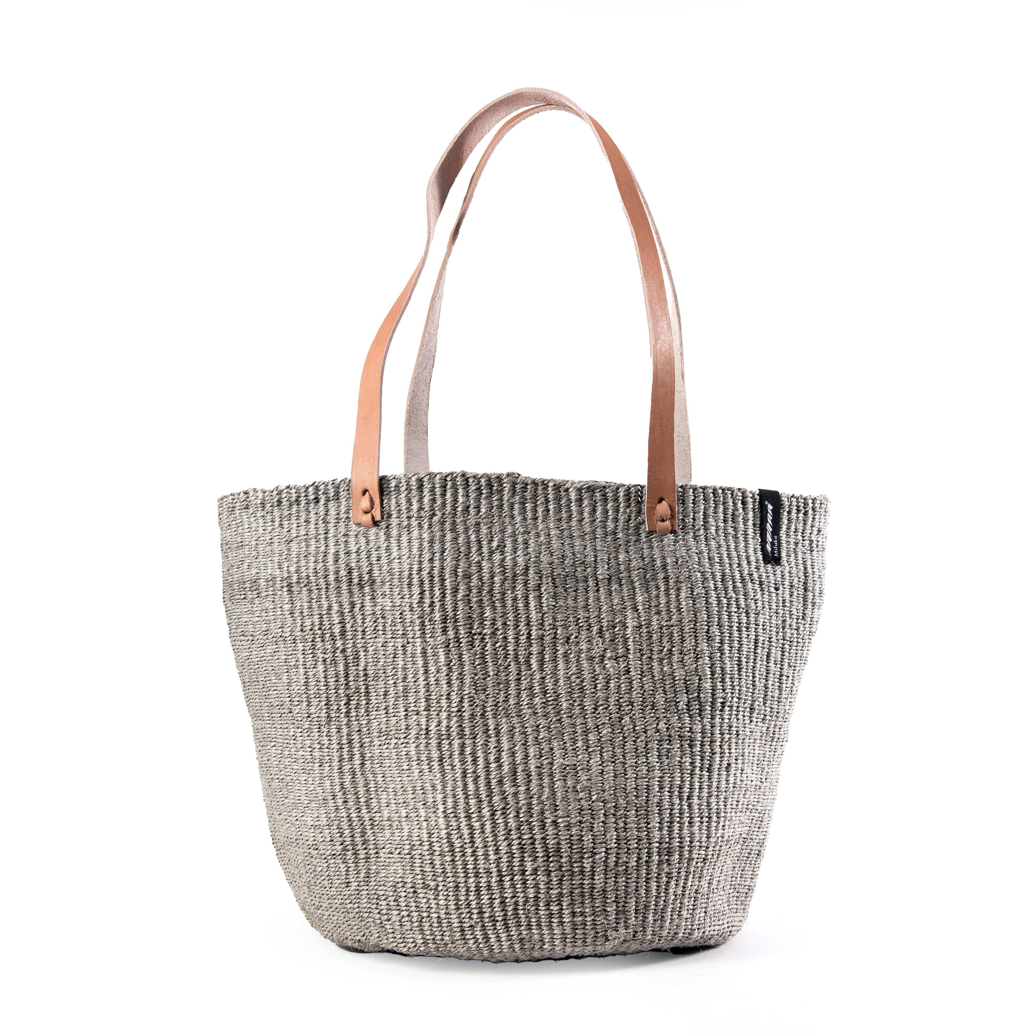 Mifuko Sisal Shopper basket M Kiondo shopper basket | Light grey M