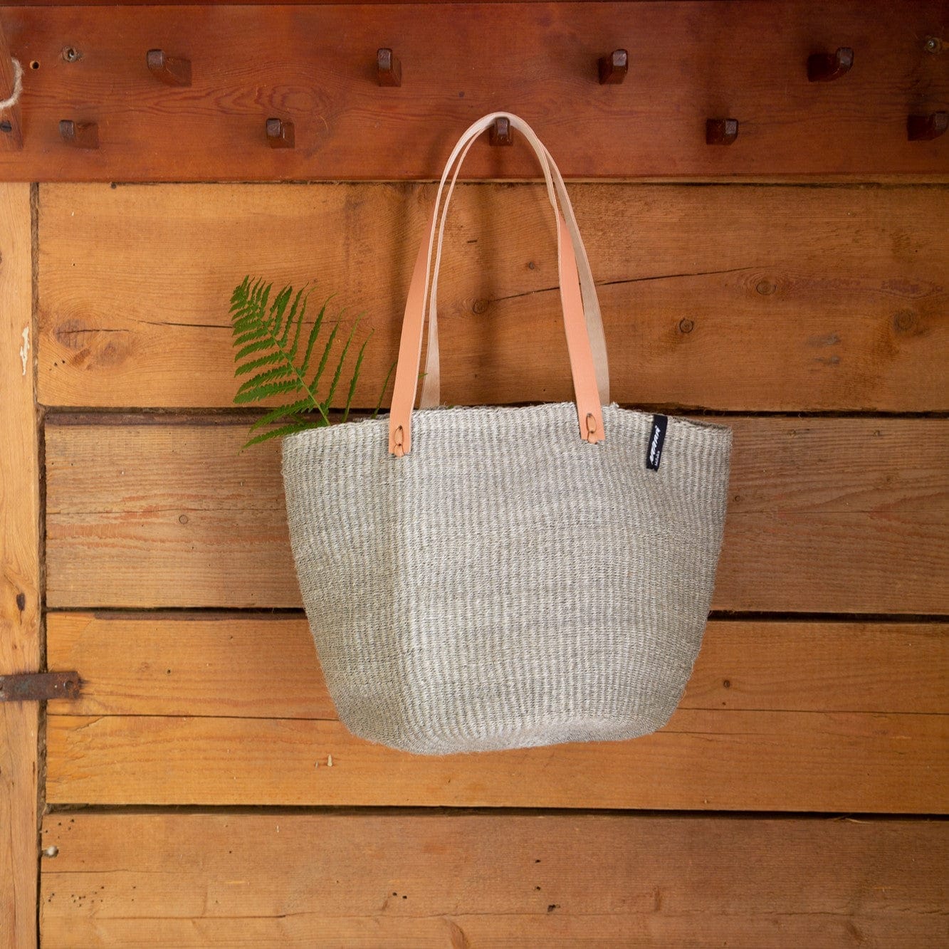 Mifuko Sisal Shopper basket M Kiondo shopper basket | Light grey M